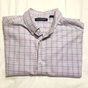 Roundtree & Yorke Men's Dress Shirt Long Sleeve